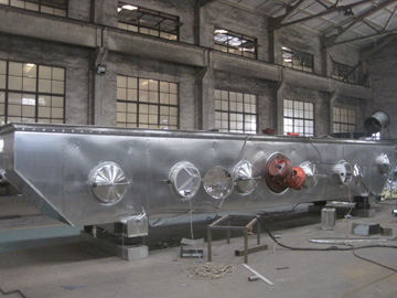 聚丙烯酸钠专用振动流化床干燥机